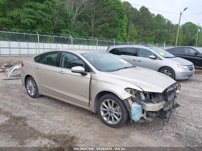 2017 FORD FUSION HYBRID SE