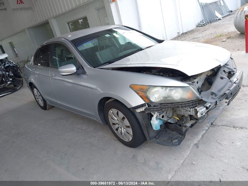 2012 HONDA ACCORD 2.4 LX