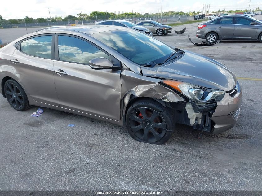 2012 HYUNDAI ELANTRA LIMITED