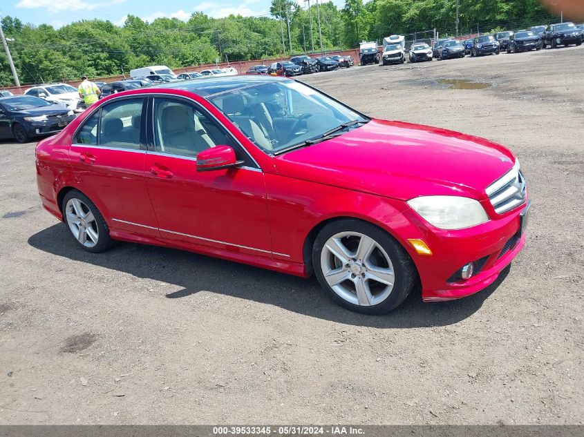 2010 MERCEDES-BENZ C 300 LUXURY 4MATIC/SPORT 4MATIC