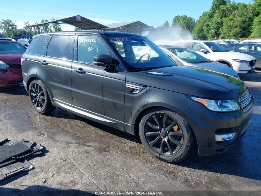 2016 LAND ROVER RANGE ROVER SPORT 3.0L V6 SUPERCHARGED HSE