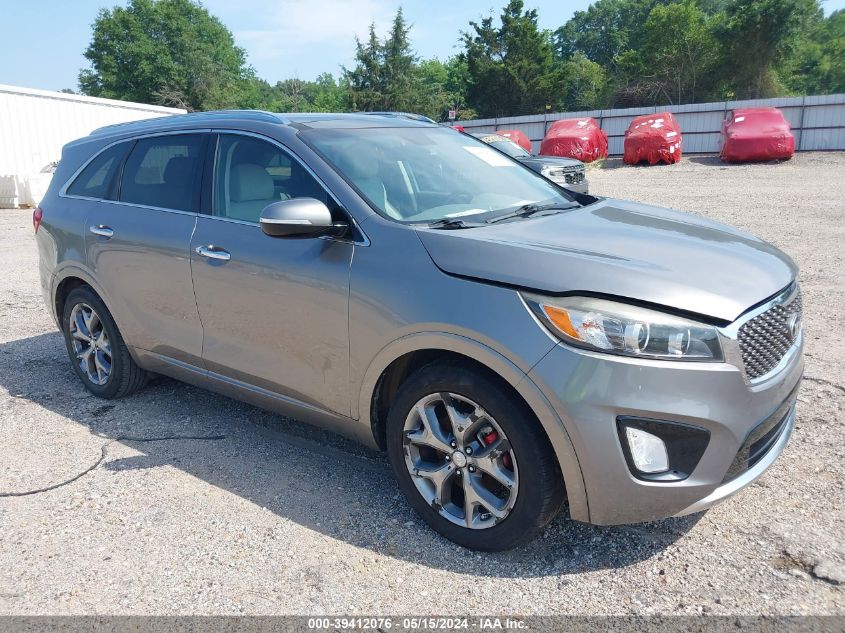 2018 KIA SORENTO 3.3L SX