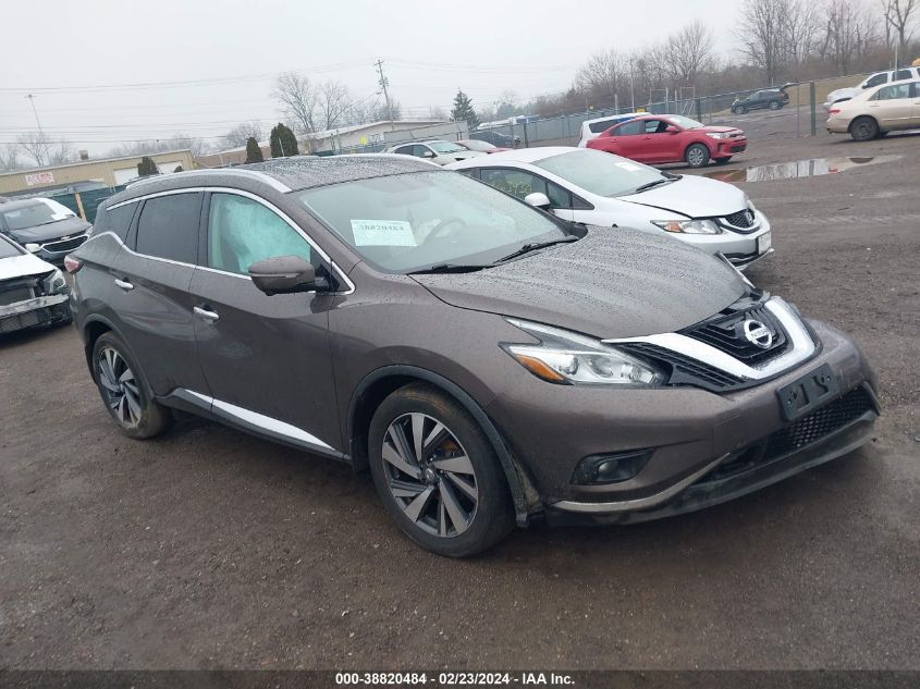 2015 NISSAN MURANO PLATINUM