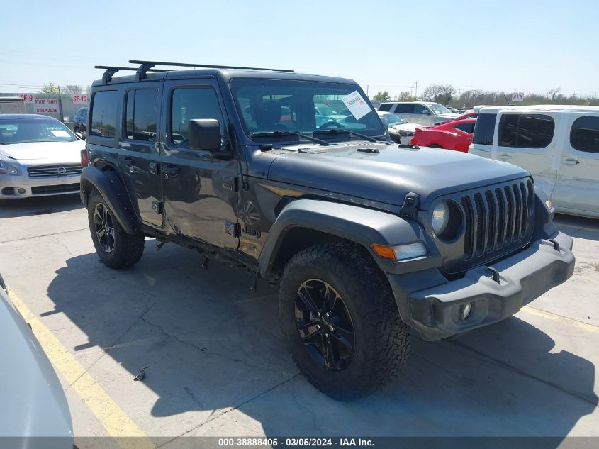 2019 JEEP WRANGLER UNLIMITED SPORT ALTITUDE 4X4