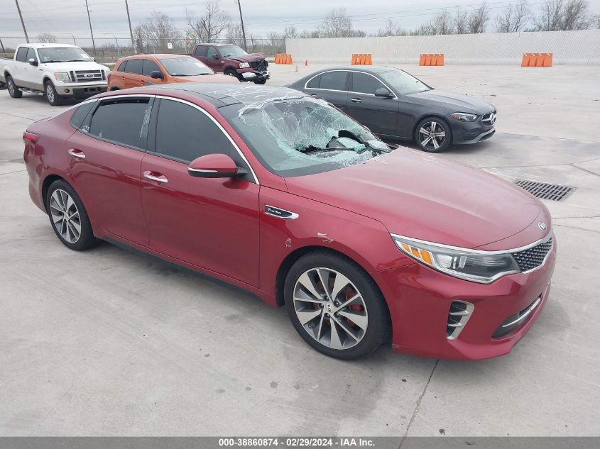 2016 KIA OPTIMA SX TURBO