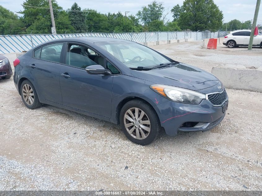 2016 KIA FORTE LX