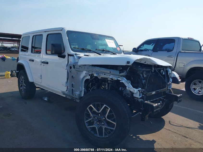 2024 JEEP WRANGLER 4-DOOR SAHARA 4X4