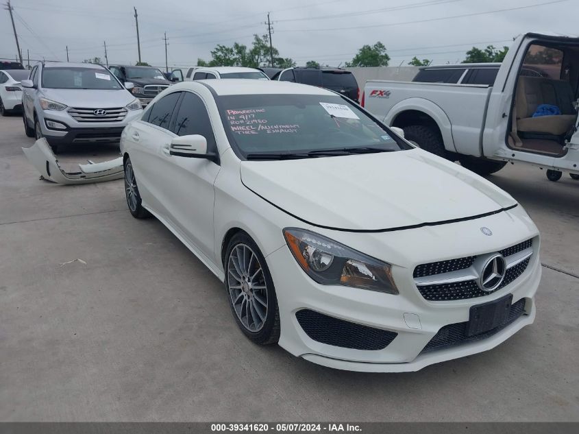 2016 MERCEDES-BENZ CLA 250 4MATIC