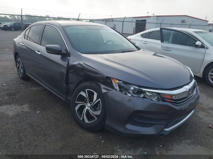 2016 HONDA ACCORD LX