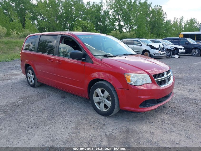 2013 DODGE GRAND CARAVAN SE