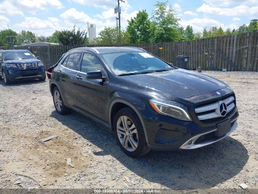 2015 MERCEDES-BENZ GLA 250 4MATIC