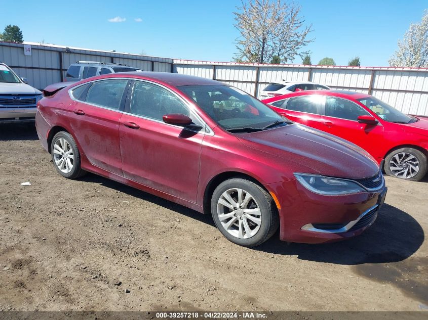 2015 CHRYSLER 200 LIMITED