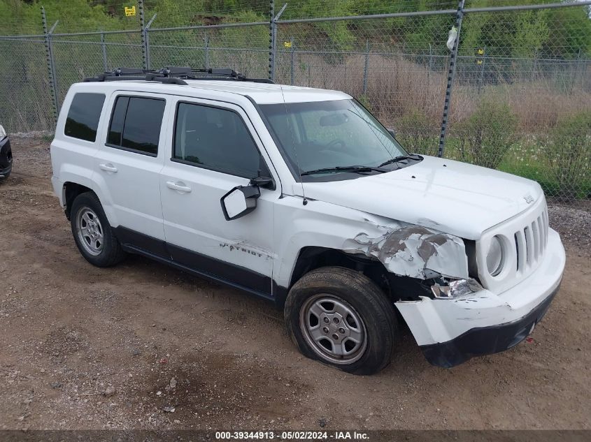 2016 JEEP PATRIOT SPORT