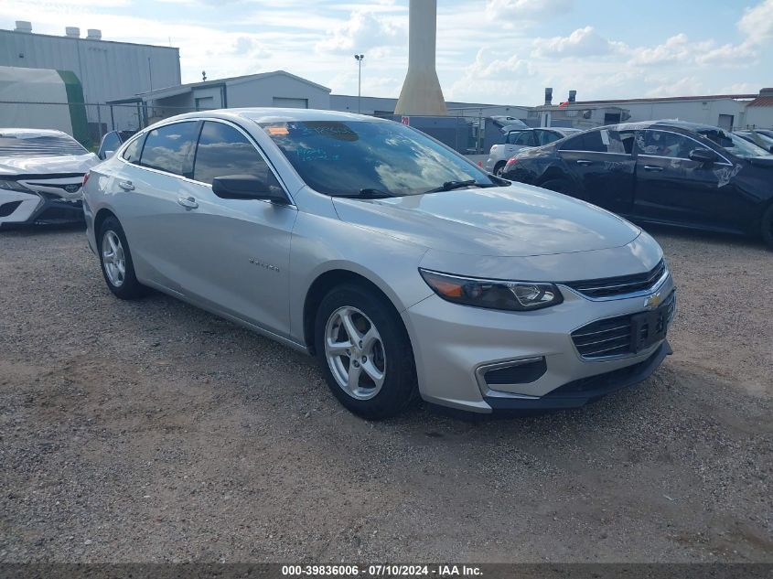 2018 CHEVROLET MALIBU LS