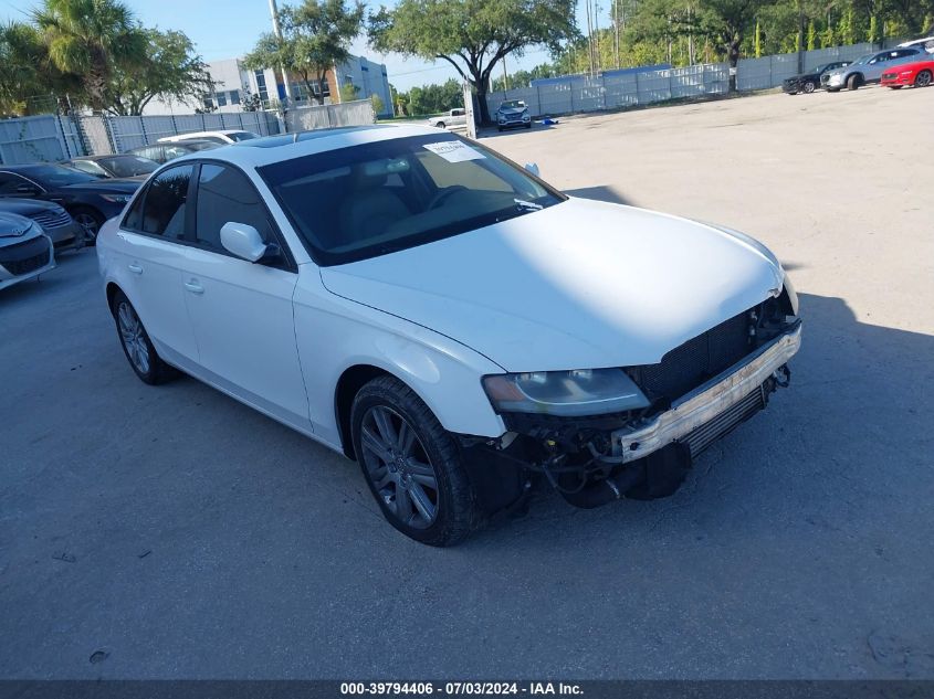 2011 AUDI A4 2.0T PREMIUM