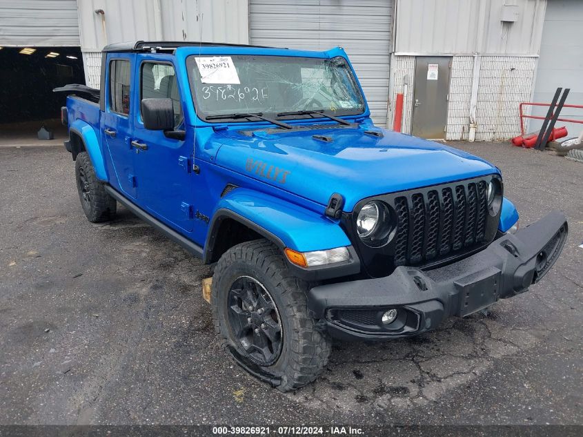 2021 JEEP GLADIATOR WILLYS 4X4