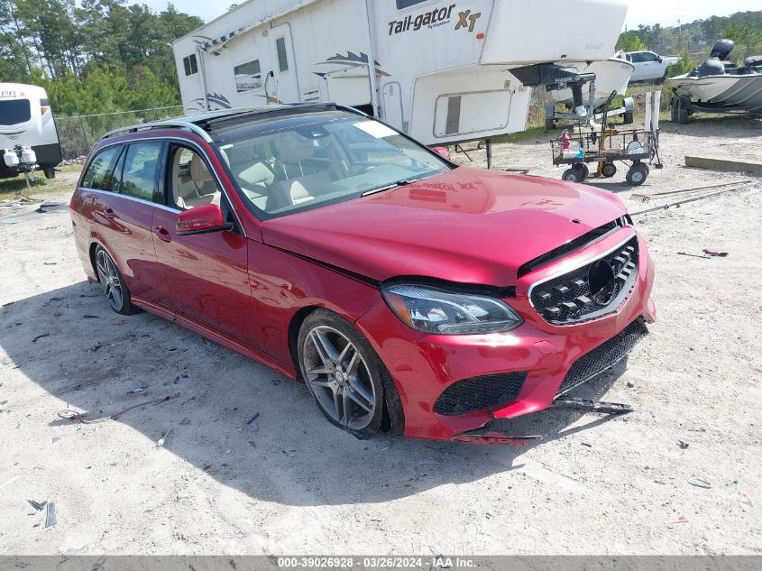 2015 MERCEDES-BENZ E 350 4MATIC