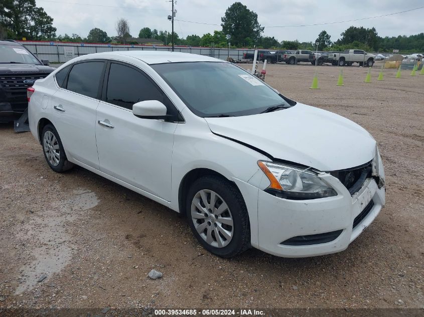 2015 NISSAN SENTRA S