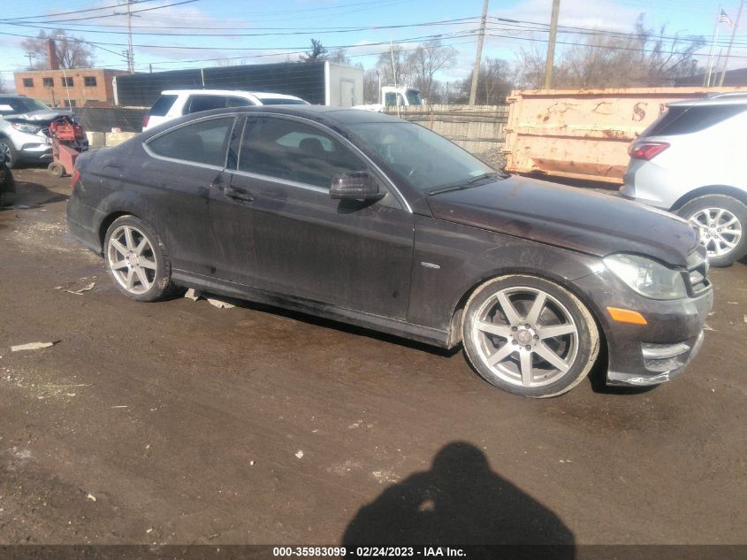 2012 MERCEDES-BENZ C 350 SPORT 4MATIC