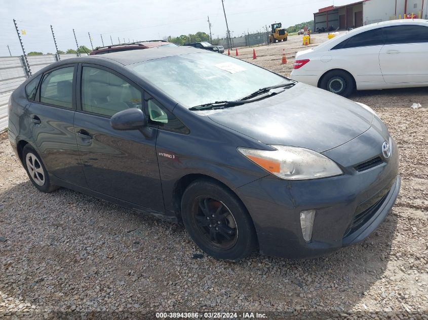 2012 TOYOTA PRIUS TWO