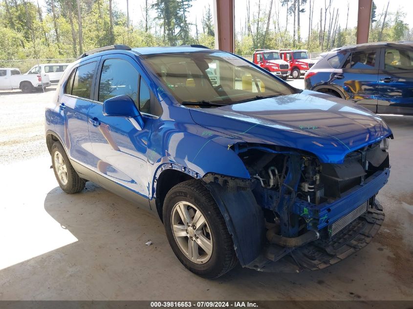 2016 CHEVROLET TRAX LT