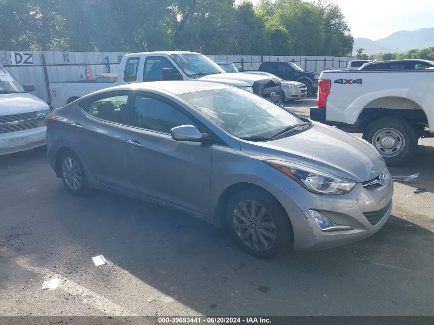 2016 HYUNDAI ELANTRA SE