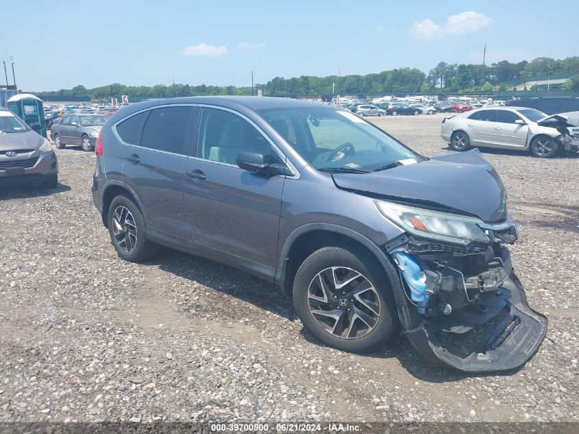 2016 HONDA CR-V SE