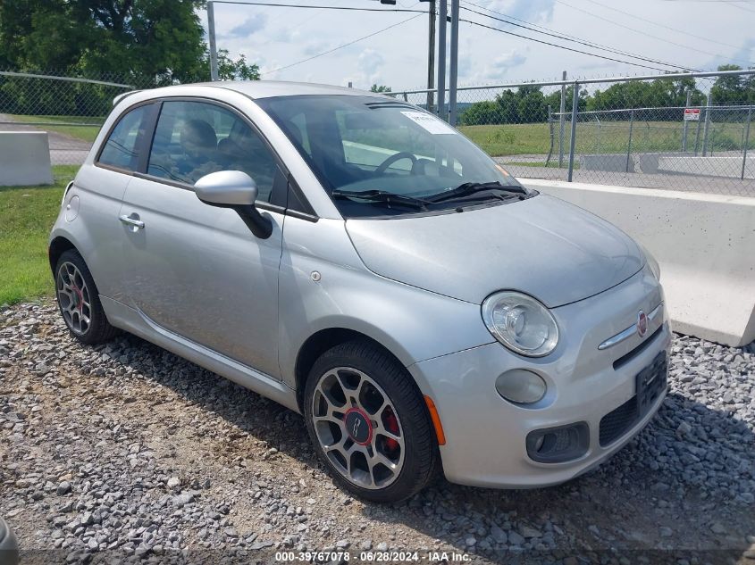 2012 FIAT 500 SPORT