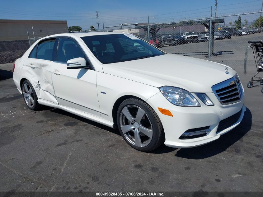 2012 MERCEDES-BENZ E 350