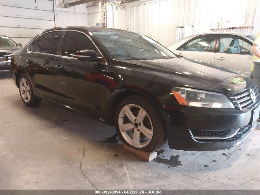 2013 VOLKSWAGEN PASSAT 2.5L SE