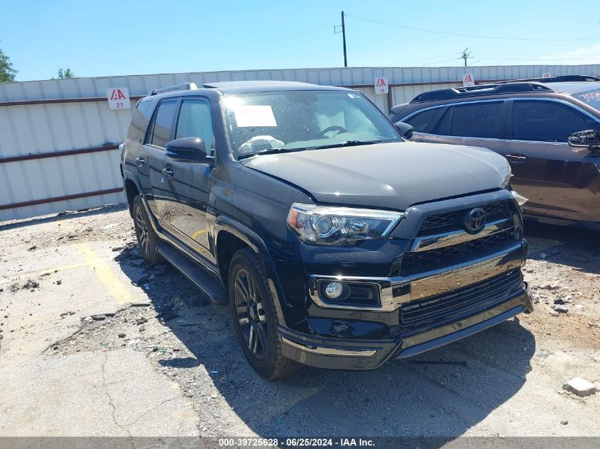 2019 TOYOTA 4RUNNER SR5/LIMITED/LIMITED NIGHT