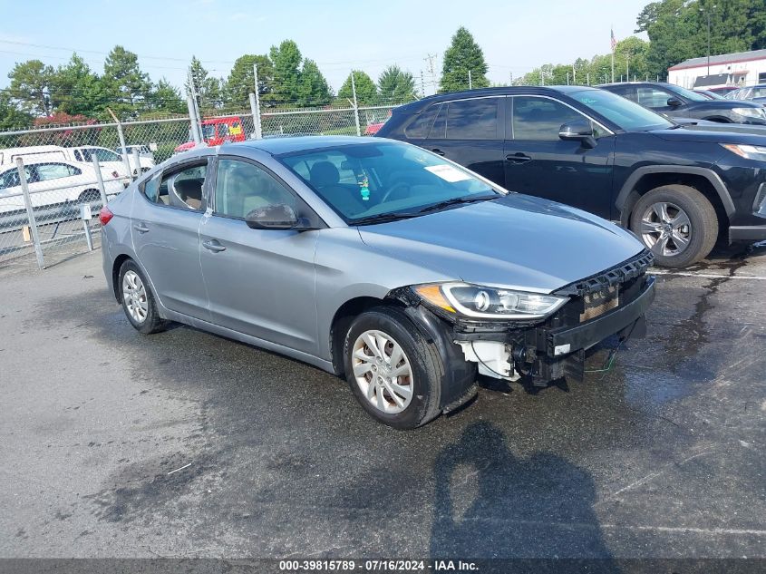 2017 HYUNDAI ELANTRA SE