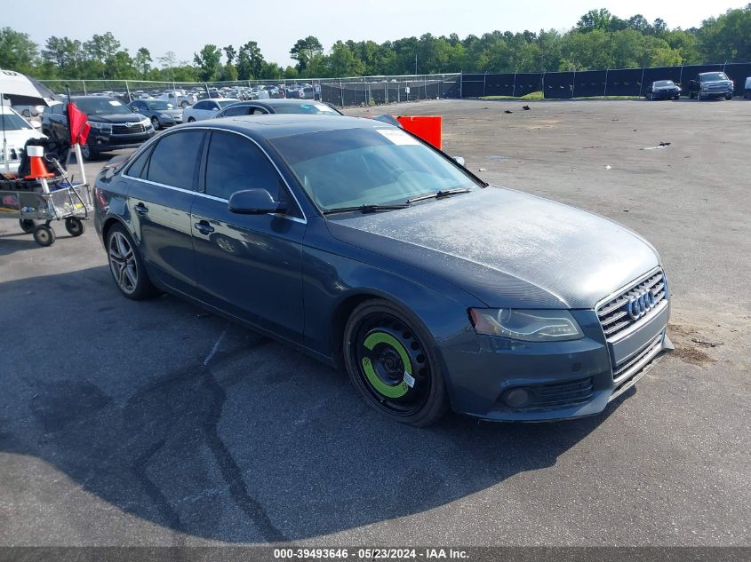 2010 AUDI A4 2.0T PREMIUM