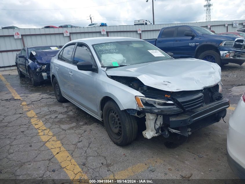 2014 VOLKSWAGEN JETTA 2.0L S