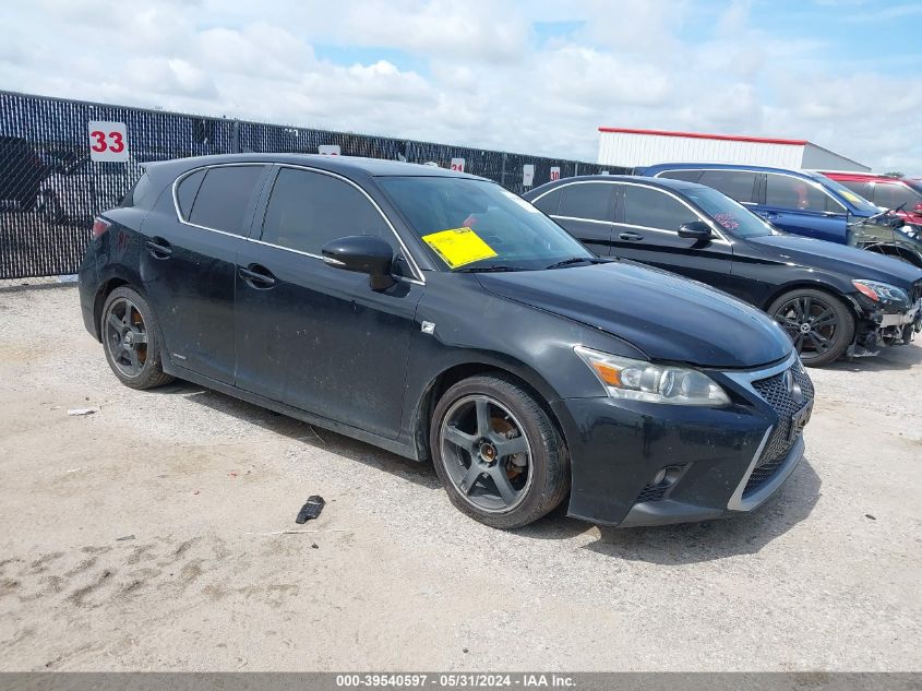 2014 LEXUS CT 200H