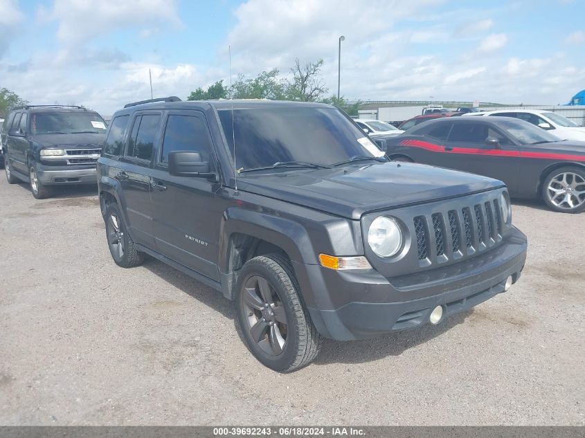 2015 JEEP PATRIOT HIGH ALTITUDE EDITION