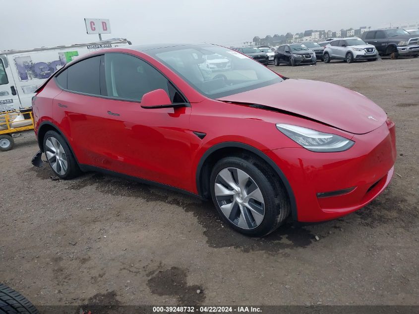 2020 TESLA MODEL Y LONG RANGE DUAL MOTOR ALL-WHEEL DRIVE