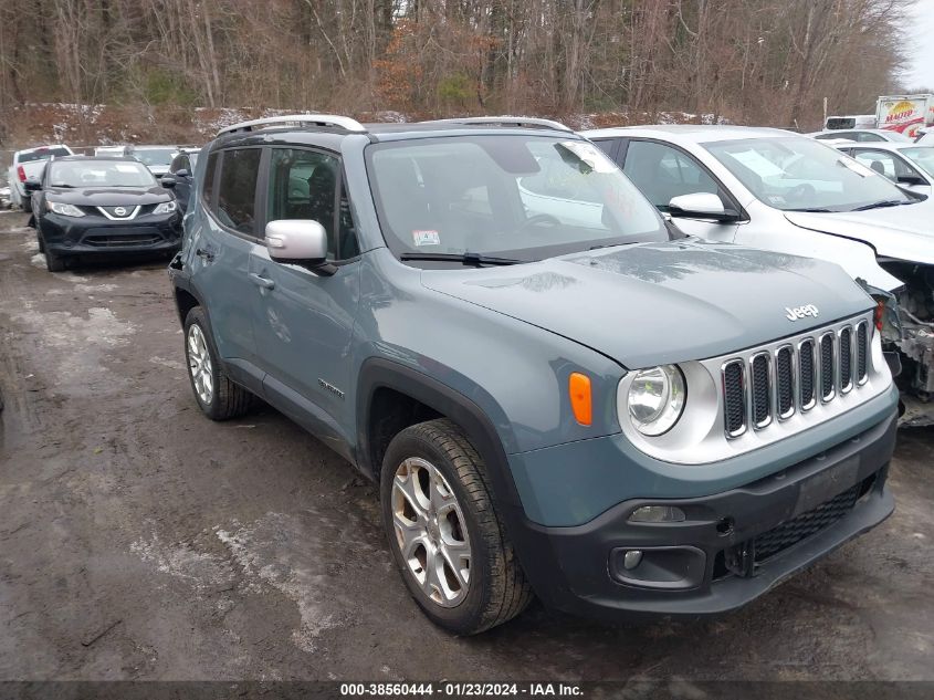 2017 JEEP RENEGADE LIMITED 4X4