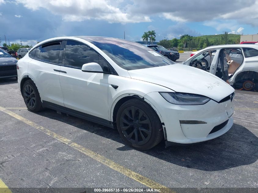 2022 TESLA MODEL X PLAID TRI MOTOR ALL-WHEEL DRIVE