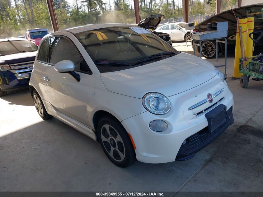 2016 FIAT 500E BATTERY ELECTRIC