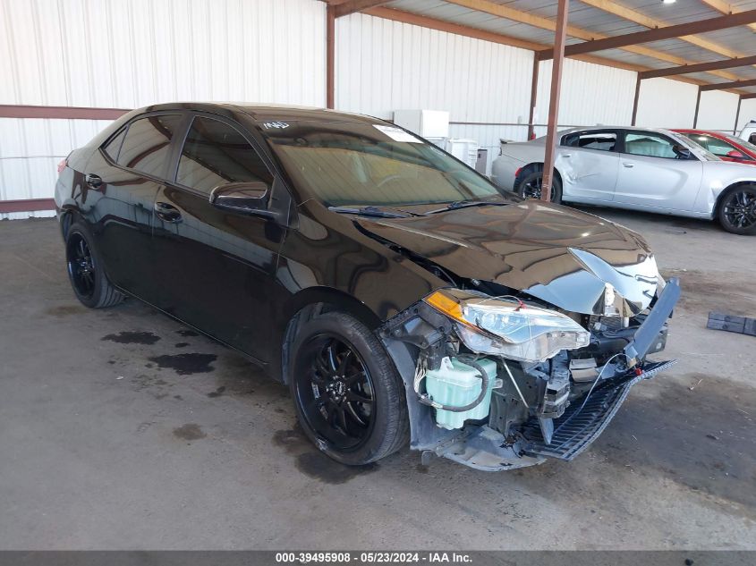 2019 TOYOTA COROLLA LE