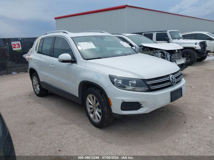 2017 VOLKSWAGEN TIGUAN 2.0T WOLFSBURG EDITION