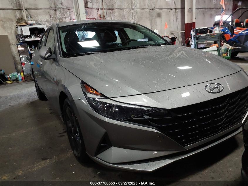 2023 HYUNDAI ELANTRA HYBRID BLUE