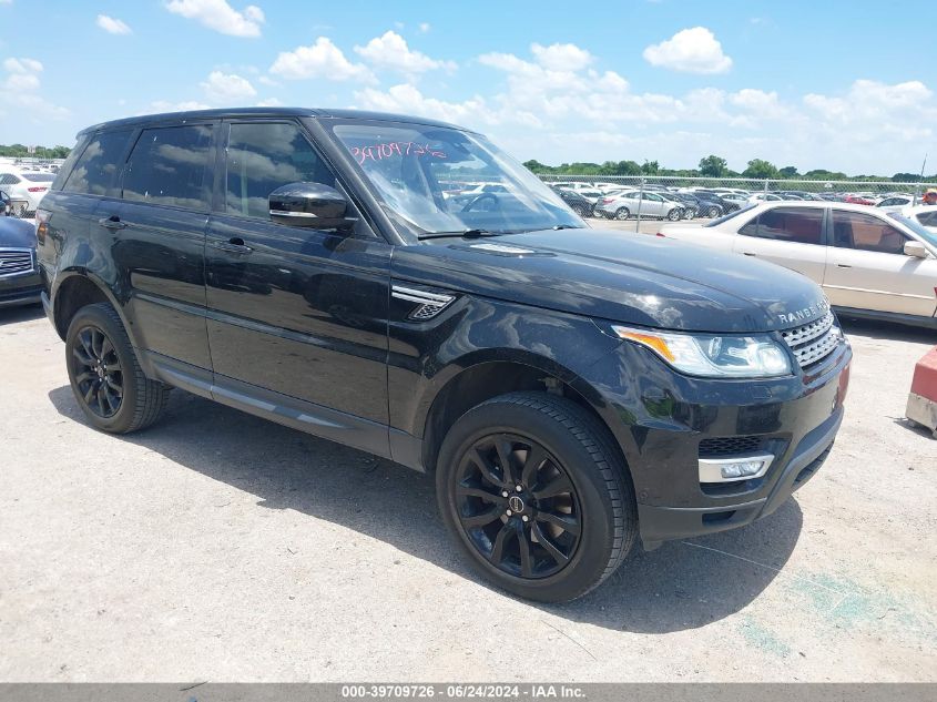 2016 LAND ROVER RANGE ROVER SPORT 3.0L V6 TURBOCHARGED DIESEL HSE TD6