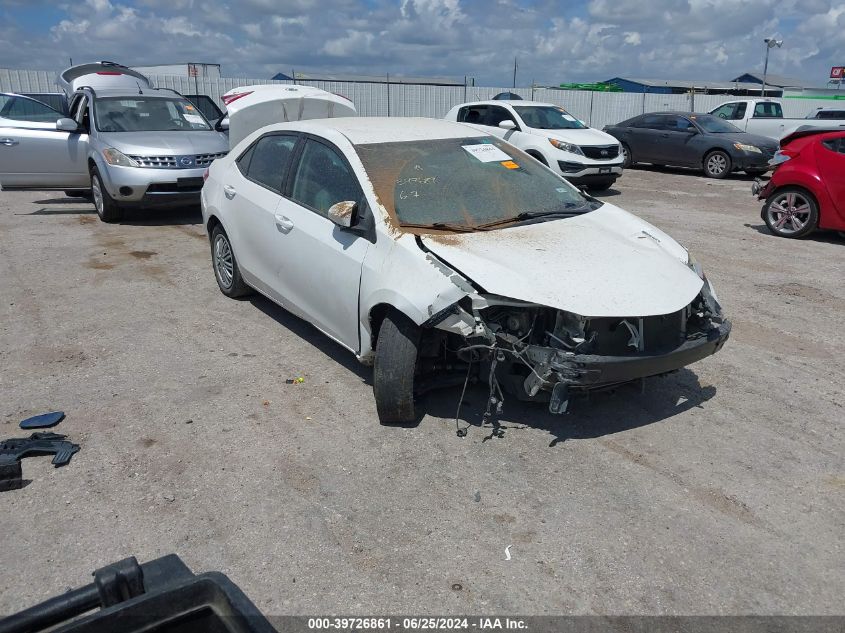 2016 TOYOTA COROLLA LE