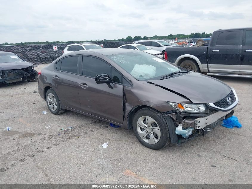 2015 HONDA CIVIC LX