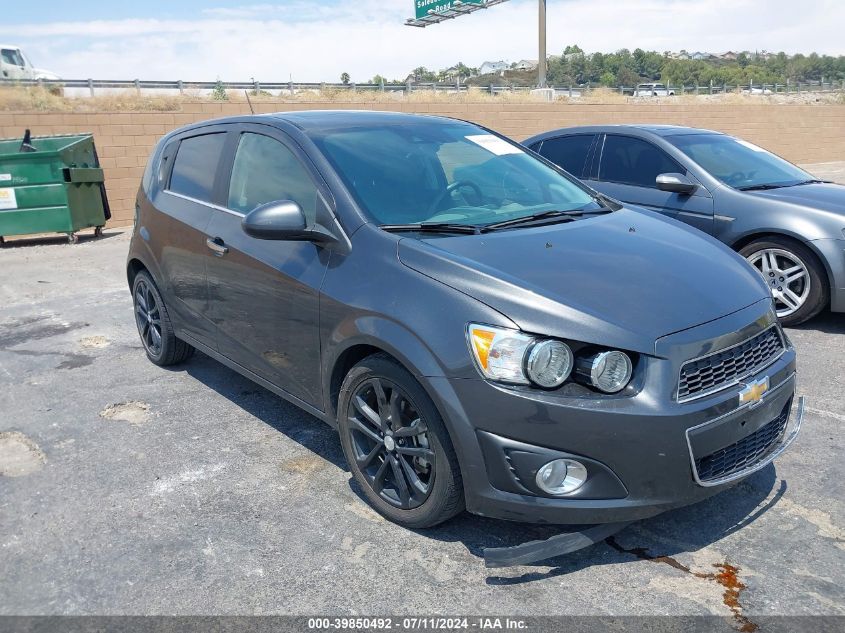 2016 CHEVROLET SONIC LTZ AUTO