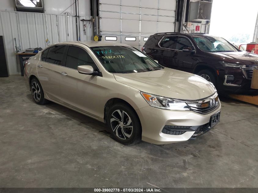 2017 HONDA ACCORD LX