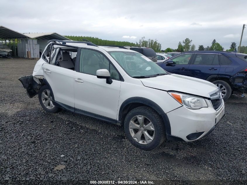 2016 SUBARU FORESTER 2.5I PREMIUM