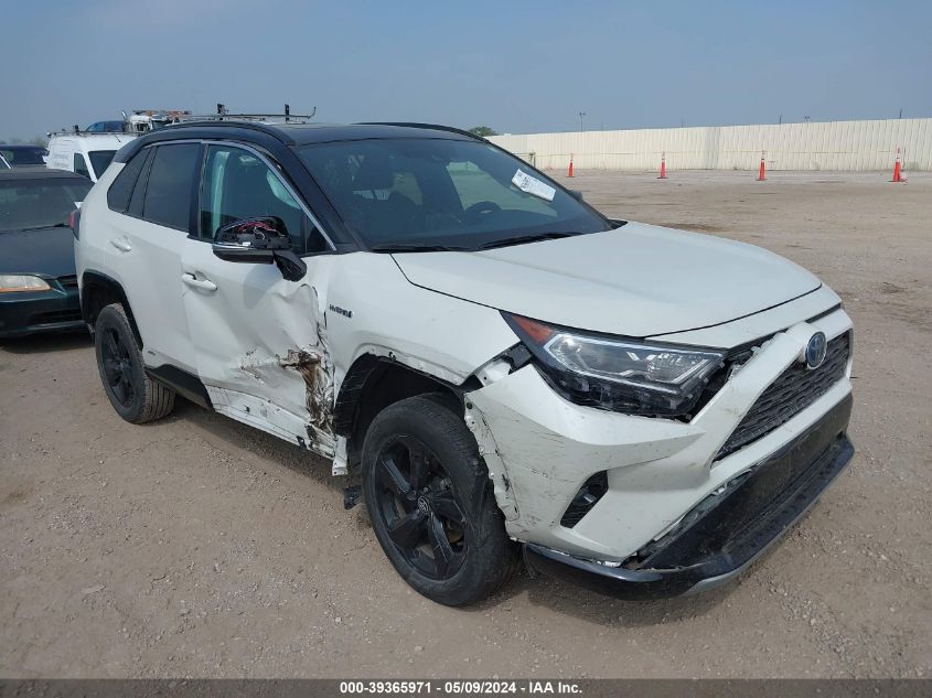 2021 TOYOTA RAV4 XSE HYBRID